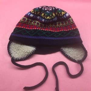 peruvian knit hat